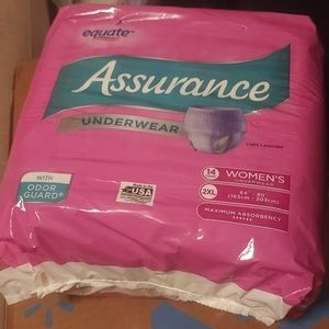 Equate Assurance Women's Underwear